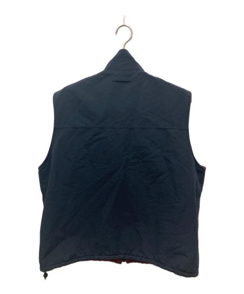 PWA（プア）PWA (プア) TWO-FACE QUILTED VEST/トゥーフェイス・キルテッド・ベスト ネイビー サイズ:MEDIUMの古着・服飾アイテム