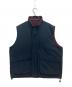 PWA（プア）の古着「TWO-FACE QUILTED VEST/トゥーフェイス・キルテッド・ベスト」｜ネイビー