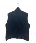 PWA (プア) TWO-FACE QUILTED VEST/トゥーフェイス・キルテッド・ベスト ネイビー サイズ:MEDIUM：10000円