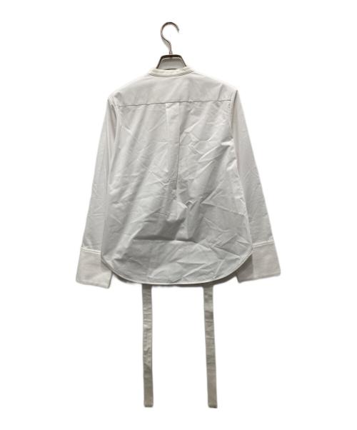 CINOH（チノ）CINOH (チノ) ウエストベルトシャツ ホワイト サイズ:38の古着・服飾アイテム