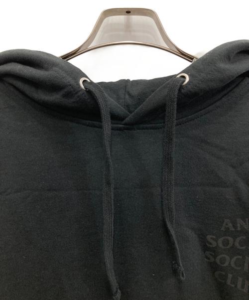 anti social social CLUB（アンチソーシャルソーシャルクラブ）anti social social CLUB (アンチソーシャルソーシャルクラブ) Worm Hoodie ブラック サイズ:XLの古着・服飾アイテム