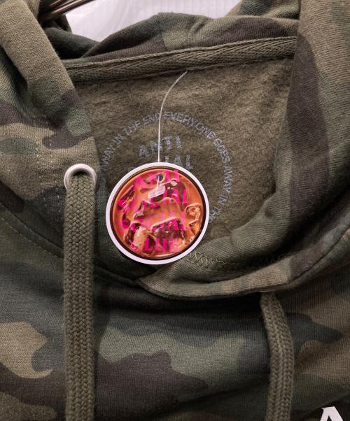 anti social social CLUB（アンチソーシャルソーシャルクラブ）ANTI SOCIAL SOCIAL CLUB (アンチソーシャルソーシャルクラブ) Shell Shock Hoodie Forest Camo オリーブ サイズ:XL 未使用品の古着・服飾アイテム