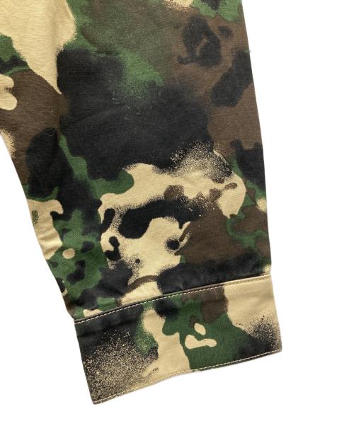 A BATHING APE（ア ベイシング エイプ）A BATHING APE (ア ベイシング エイプ) Map Camo Work Jacket カーキ サイズ:Lの古着・服飾アイテム