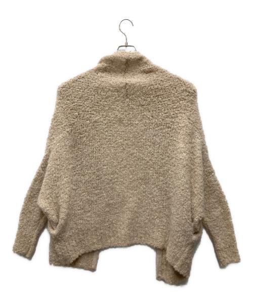 ADAWAS（アダワス）ADAWAS (アダワス) アルパカカーディガン ベージュ サイズ:Fの古着・服飾アイテム