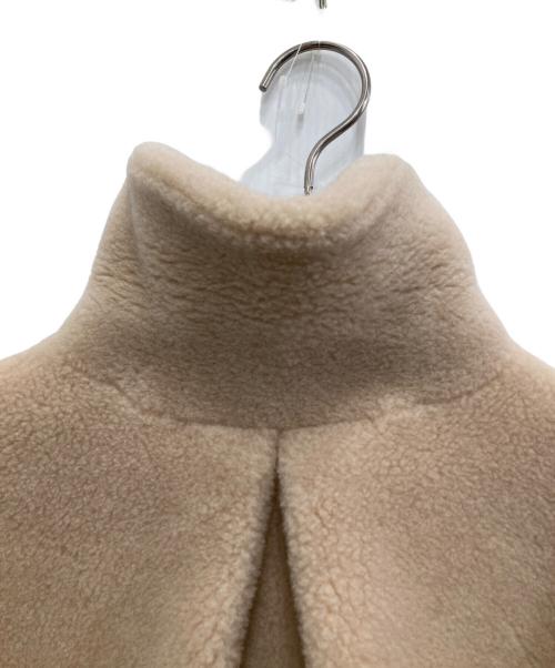 OHGA（オオガ）OHGA (オオガ) テディベアムートンコート ピンクベージュ サイズ:Sの古着・服飾アイテム