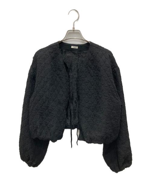 IENA（イエナ）IENA (イエナ) フクレジャガードバルーンブラウス ブラック サイズ:Fの古着・服飾アイテム