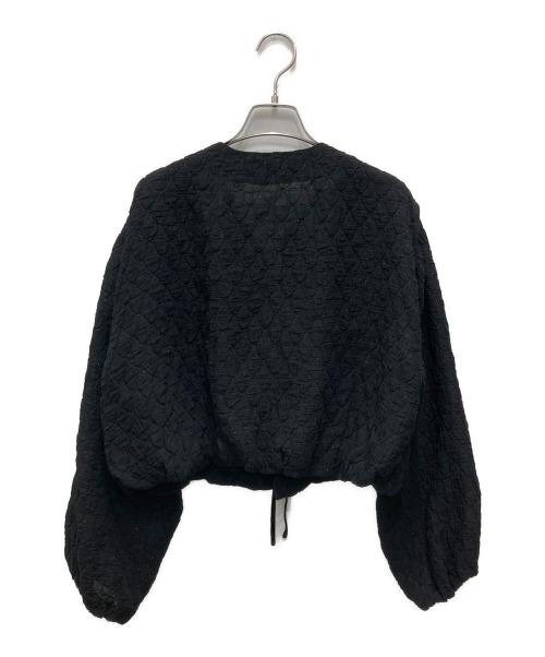 IENA（イエナ）IENA (イエナ) フクレジャガードバルーンブラウス ブラック サイズ:Fの古着・服飾アイテム