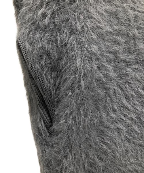 le.ema（エマ）Le.ema (エマ) モヘヤタッチリラックスカーディガン グレー サイズ:Fの古着・服飾アイテム