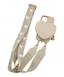 CUSTYPE（カスタイプ）の古着「スマートフォンケース(ハートタイプ)」｜ベージュ