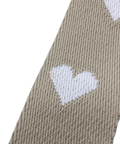 CUSTYPE（カスタイプ）CUSTYPE (カスタイプ) スマートフォンケース(ハートタイプ) ベージュの古着・服飾アイテム