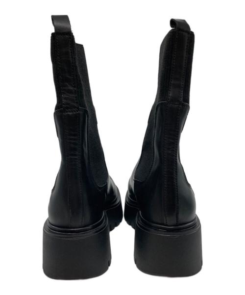 CORSO ROMA 9（コルソローマノーヴェ）CORSO ROMA 9 (コルソローマノーヴェ) サイドゴアブーツ ブラック サイズ:36の古着・服飾アイテム