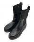 CORSO ROMA 9（コルソローマノーヴェ）の古着「サイドゴアブーツ」｜ブラック
