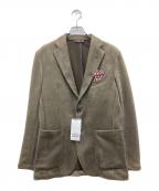 G-Stageジーステージ）の古着「ヌバック調ジャージージャケット」｜ブラウン