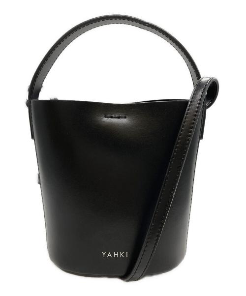 YAHKI（ヤーキ）YAHKI (ヤーキ) W FACE 2wayショルダーバッグ ブラックの古着・服飾アイテム