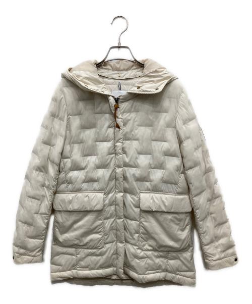 AIGLE（エーグル）AIGLE (エーグル) ドゥリキルティングフーデッドコート ホワイト サイズ:36の古着・服飾アイテム