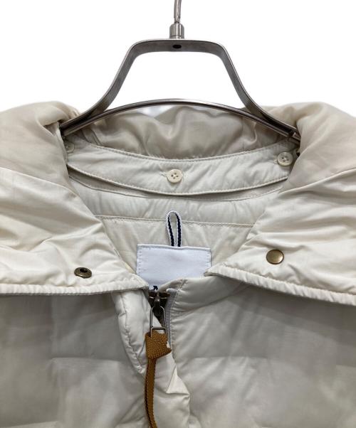 AIGLE（エーグル）AIGLE (エーグル) ドゥリキルティングフーデッドコート ホワイト サイズ:36の古着・服飾アイテム