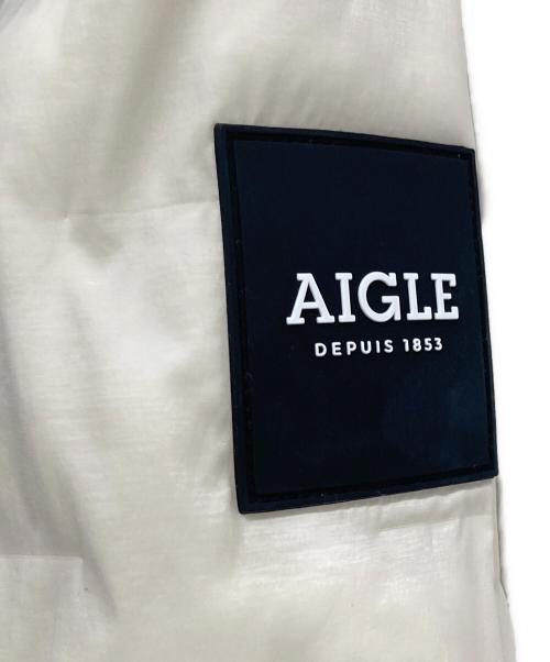 AIGLE（エーグル）AIGLE (エーグル) ドゥリキルティングフーデッドコート ホワイト サイズ:36の古着・服飾アイテム