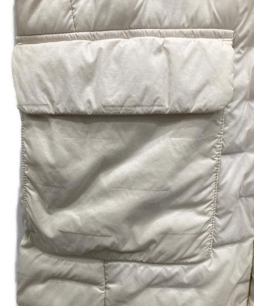 AIGLE（エーグル）AIGLE (エーグル) ドゥリキルティングフーデッドコート ホワイト サイズ:36の古着・服飾アイテム