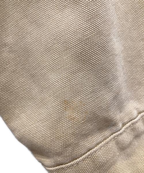 CarHartt（カーハート）CarHartt (カーハート) ダックトラッカージャケット ベージュ サイズ:印字消えの為、不明の古着・服飾アイテム