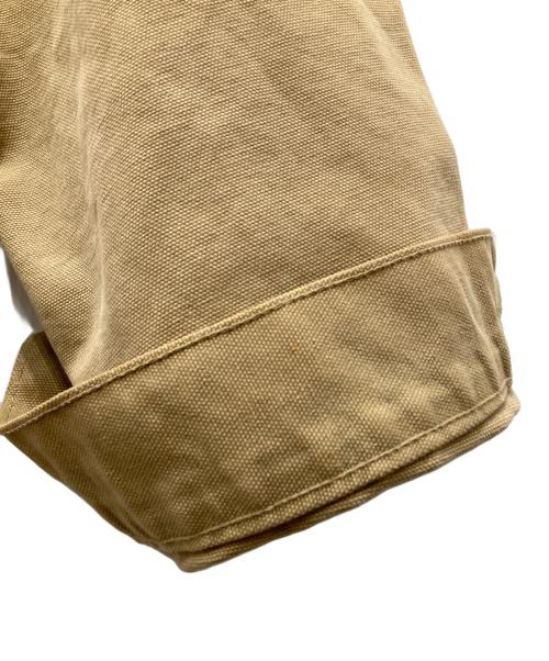 CarHartt（カーハート）CarHartt (カーハート) ダックトラッカージャケット ベージュ サイズ:印字消えの為、不明の古着・服飾アイテム