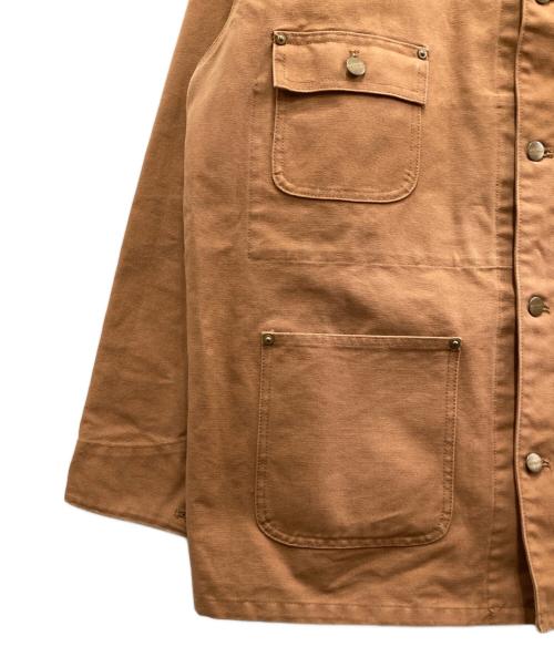 CarHartt（カーハート）CarHartt (カーハート) ダックカバーオール ブラウン サイズ:XLの古着・服飾アイテム