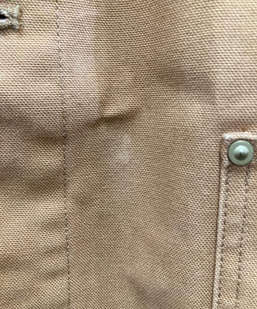 CarHartt（カーハート）CarHartt (カーハート) ダックカバーオール ブラウン サイズ:XLの古着・服飾アイテム