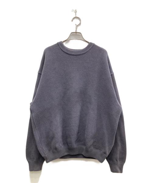 crepuscule（クレプスキュール）crepuscule (クレプスキュール) 鹿の子スウェット グレー サイズ:2の古着・服飾アイテム