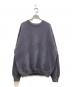 crepuscule（クレプスキュール）の古着「鹿の子スウェット」｜グレー