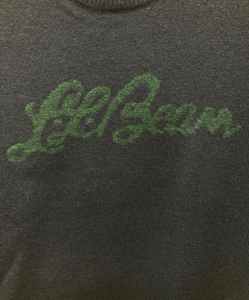 L.L.Bean（エルエルビーン）L.L.Bean (エルエルビーン) Woolwich Sweater Script Logo/ウールウィッチセータースクリプトロゴ　ニット ネイビー サイズ:XLの古着・服飾アイテム