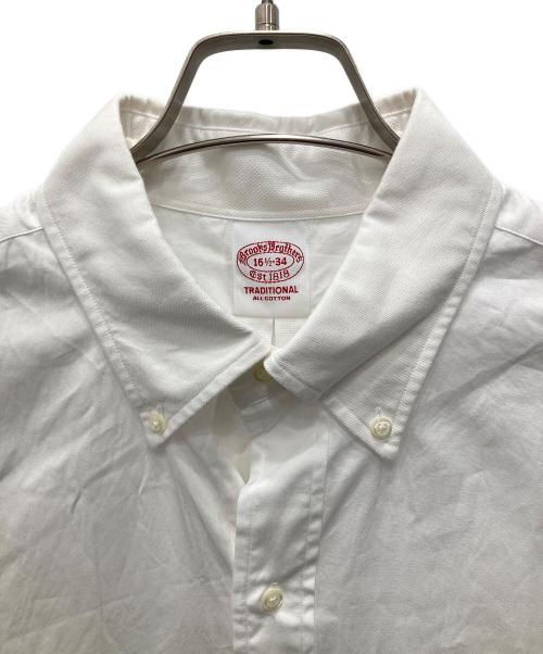 BROOKS BROTHERS（ブルックスブラザーズ）BROOKS BROTHERS (ブルックスブラザーズ) ボタンダウンシャツ ホワイト サイズ:34の古着・服飾アイテム