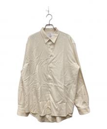 mb（エムビー）の古着「ハイエンド尾州ウールシャツ」｜ベージュ