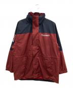 Timberlandティンバーランド）の古着「90's ベストライナー付マウンテンパーカー」｜ネイビー×レッド