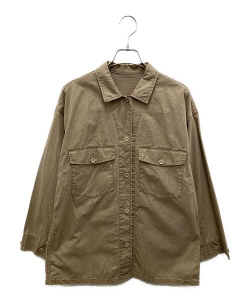 Spick and Span（スピック＆スパン）Spick and Span (スピック＆スパン) アーミーシャツ ベージュ サイズ:38の古着・服飾アイテム