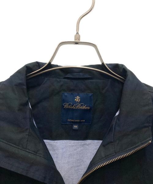 BROOKS BROTHERS（ブルックスブラザーズ）BROOKS BROTHERS (ブルックスブラザーズ) ジップジャケット ネイビー×グリーン サイズ:XSの古着・服飾アイテム