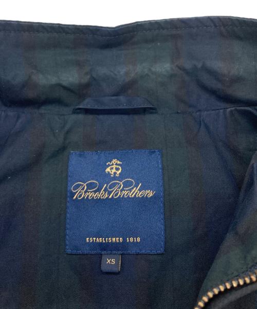 BROOKS BROTHERS（ブルックスブラザーズ）BROOKS BROTHERS (ブルックスブラザーズ) ジップジャケット ネイビー×グリーン サイズ:XSの古着・服飾アイテム
