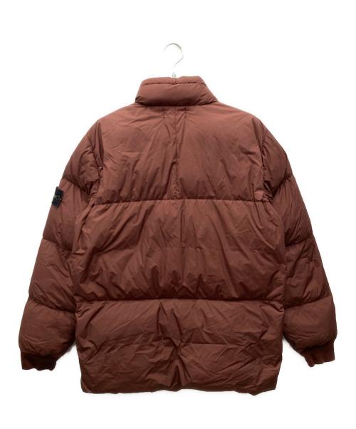 STONE ISLAND（ストーンアイランド）STONE ISLAND (ストーンアイランド) GARMENT DYED CRINKLE REPS NY DOWN/ダウンジャケット ブラウン サイズ:XLの古着・服飾アイテム