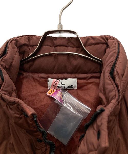 STONE ISLAND（ストーンアイランド）STONE ISLAND (ストーンアイランド) GARMENT DYED CRINKLE REPS NY DOWN/ダウンジャケット ブラウン サイズ:XLの古着・服飾アイテム