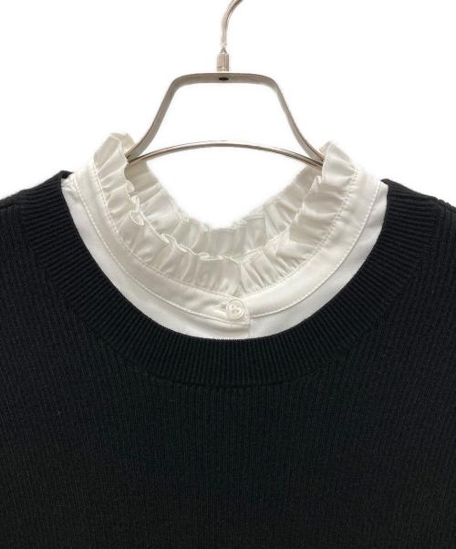 Ameri（アメリ）AMERI (アメリ) UND MANY WAY BLOUSE/アンド・メニー・ウェイ・ブラウス ホワイト×ブラック サイズ:Freeの古着・服飾アイテム