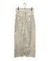 CLANE (クラネ) STRAIGHT LONG SKIRT ホワイト サイズ:2：6000円