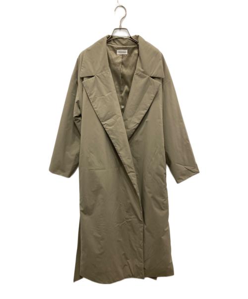Aresense（アーセンス）aresense (アーセンス) 中綿コート ベージュ サイズ:Fの古着・服飾アイテム