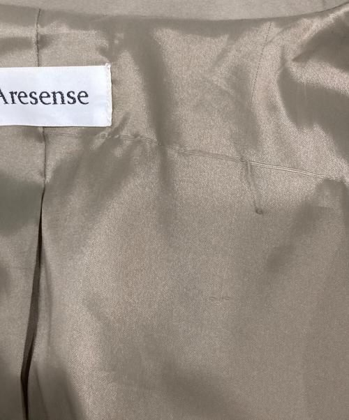 Aresense（アーセンス）aresense (アーセンス) 中綿コート ベージュ サイズ:Fの古着・服飾アイテム
