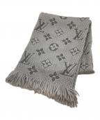 LOUIS VUITTONルイ ヴィトン）の古着「エシャルプ ロゴマニア」｜ライトグレー