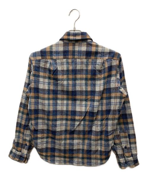 PENDLETON（ペンドルトン）PENDLETON (ペンドルトン) 70’s ウールチェックシャツ マルチカラー サイズ:15の古着・服飾アイテム