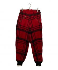 SOO WOOL（スー ウール）の古着「50's～60’s ハンティングパンツ」｜レッド