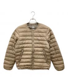 DANTON（ダントン）の古着「パッカブルインナーダウン」｜カーキ