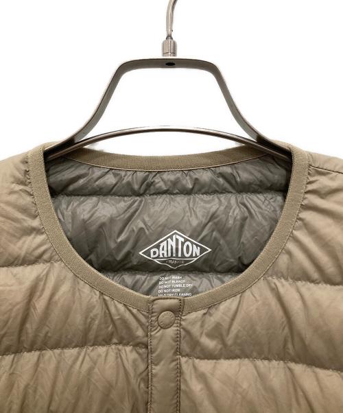 DANTON（ダントン）DANTON (ダントン) パッカブルインナーダウン カーキ サイズ:Lの古着・服飾アイテム