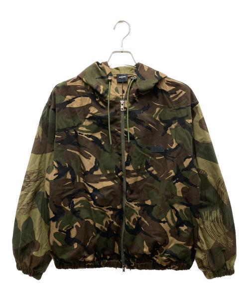 renoma（レノマ）renoma (レノマ) フーデッドジャケット グリーン サイズ:44 未使用品の古着・服飾アイテム