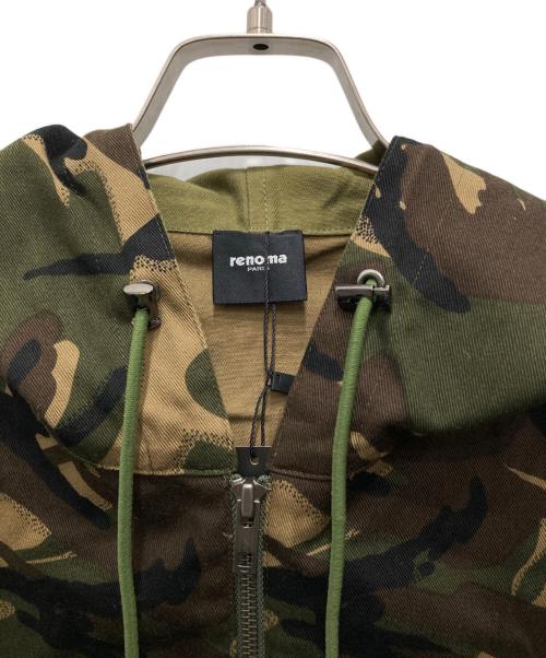 renoma（レノマ）renoma (レノマ) フーデッドジャケット グリーン サイズ:44 未使用品の古着・服飾アイテム