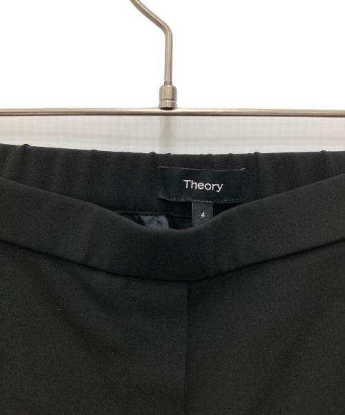 theory（セオリー）theory (セオリー) Admiral Crepe Treeca Pull On Pant J ブラック サイズ:4の古着・服飾アイテム