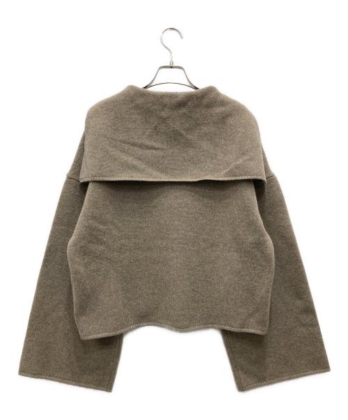 PROTAGONIST（プロタゴニスト）PROTAGONIST (プロタゴニスト) セーラーニット ベージュ サイズ:Fの古着・服飾アイテム